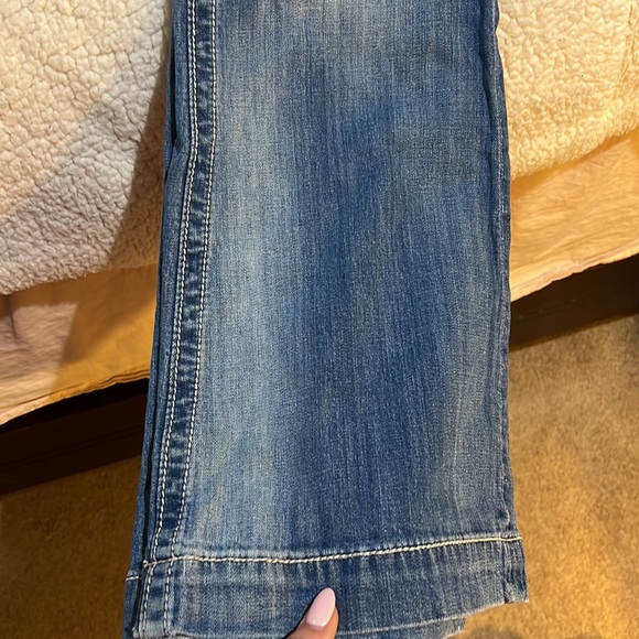 Miss me studded rhinestone jeans size 27 wide leg - Picture 11 of 11